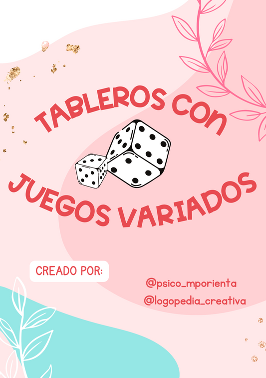 Tableros juegos variados