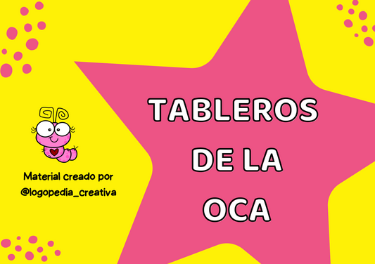 Tableros oca de las sílabas