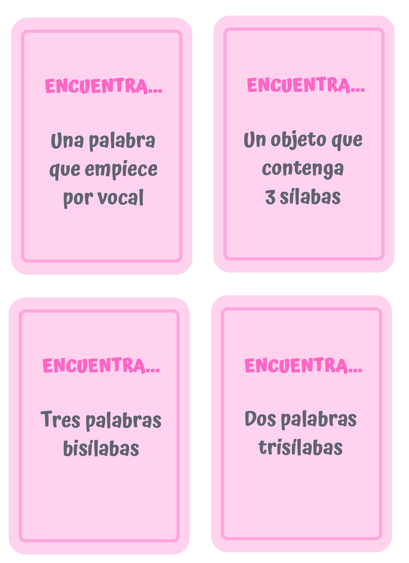 Juego multitarjetas