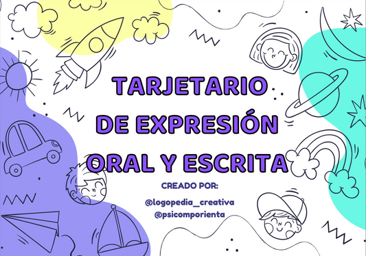 Tarjetario de expresión oral y escrita