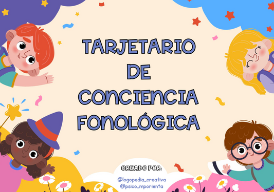 Tarjetario conciencia fonológica