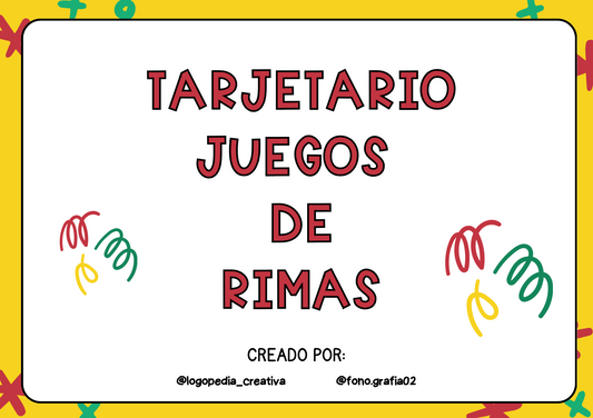 Tarjetario de rimas