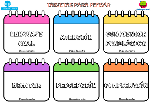 Tarjetas para pensar